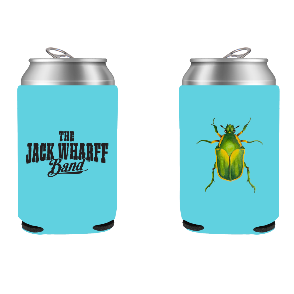 Blue June Bug Coozie