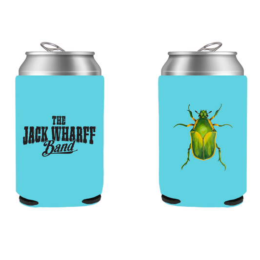 Blue June Bug Coozie