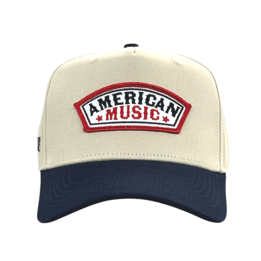 American Music Natural and Black Canada Hat