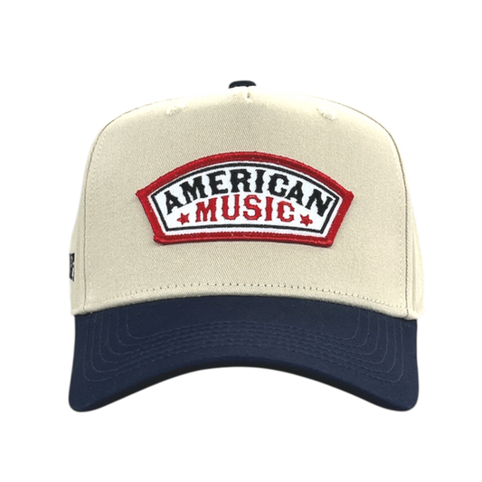 American Music Natural and Black Canada Hat