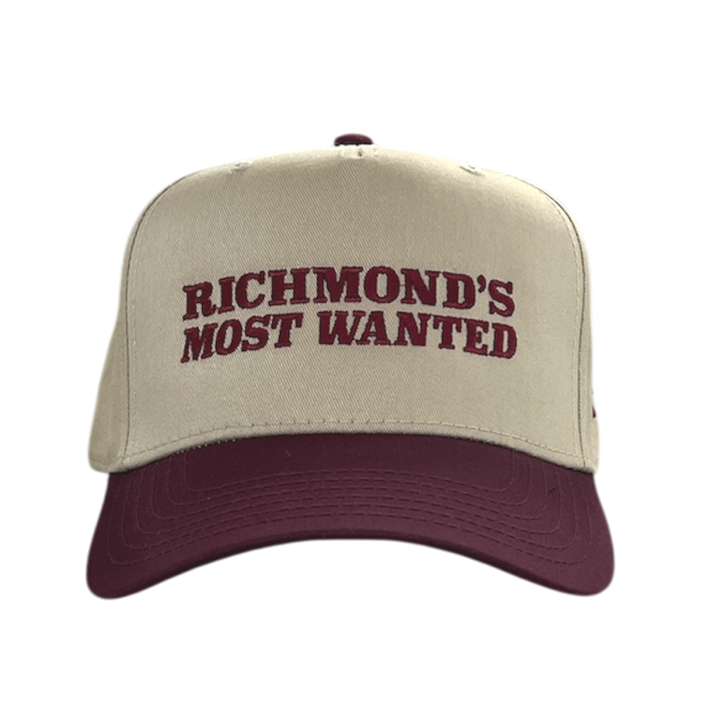 Richmond's Most Wanted Khaki and Maroon Hat